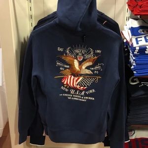 POLO RALPH LAUREN Men’s Eagle Pullover Hoodie